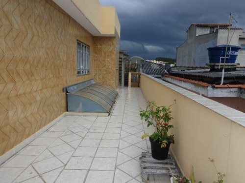 Imagem 9 de 15 de Sobrado À Venda, 3 Quartos, 3 Vagas, Monções - Santo André/sp - 45622