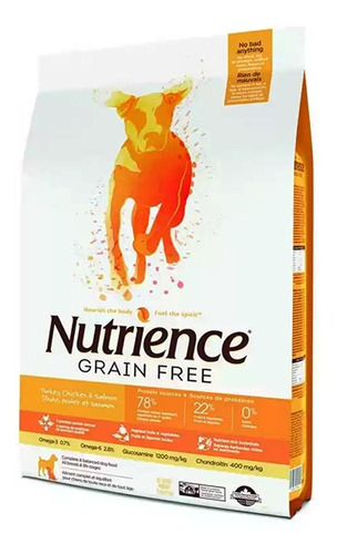 Nutrience Grain Free Pollo, Pavo Arenque 10 Kg.