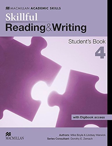 Skillful Reading And Writing 4 Students Book, De Boyle, Mike. Editorial Macmillan En Inglés