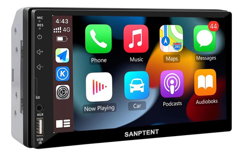 Radio Para Auto Pantalla Touch Apple Android Bluetooth Usb