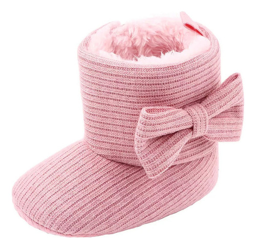 Botas De Nieve De Terciopelo Para Bebé Niño Y Niña Con A [u]