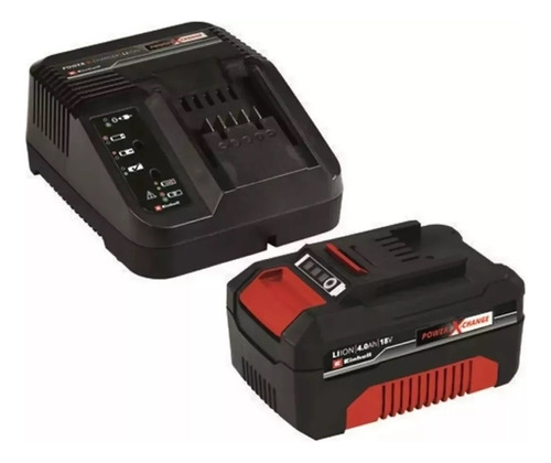 Starter Kit Einhell  Power X Change Cargador Y Bat 4.0ah 18v