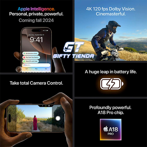 Apple iPhone 16 Pro (128gb) Nuevo - Liberado - Caja Sellada