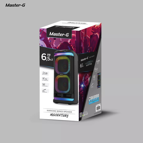 Parlante Karaoke Bluetooth Century 6,5 Con Micrófono