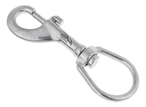 2x Clip De Cadenas Para Mascotas A Giratorio De Material