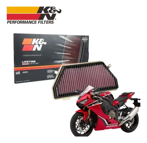 K&N HA-4207 Motorrad-Tauschluftfilter – Waschbar, Wiederverwendbar, Für Honda TRX420 Modelle
