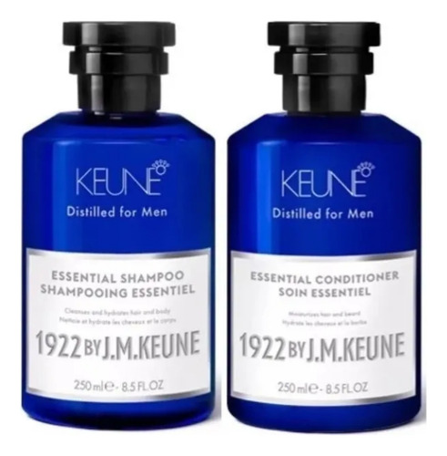Keune 1922 Essential Kit Shampoo 250ml + Condicionador 250ml