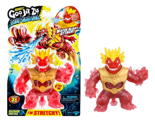 Heroes Of Goo Jit Zu Squishy Figure Blazagon