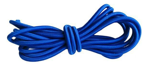 3 Cuerda Elástica De Goma Elástica Azul De 2x5mm, 3 Piezas