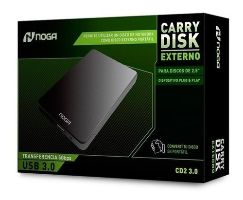 Carry Disc Noganet 2.5  Notebook Pc Portable Usb 3.0 Royal