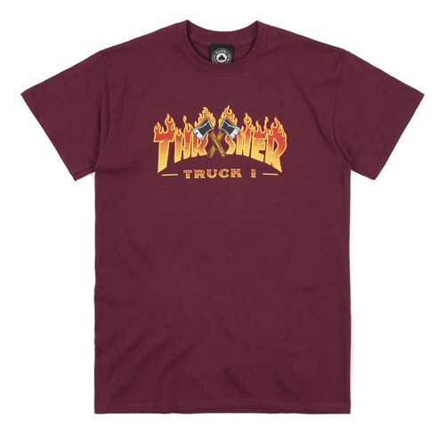 Remeras Thrasher T-shirt Men Truck One 5158-21 Hombre