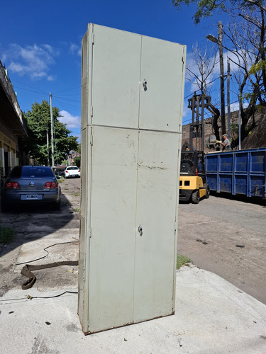 Estantería Armario Con Puertas Beige (Usado)
