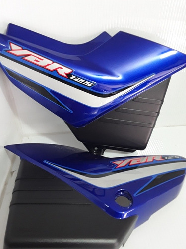 Cubiertas Laterales Yamaha Ybr125 Azul Envio Gratis