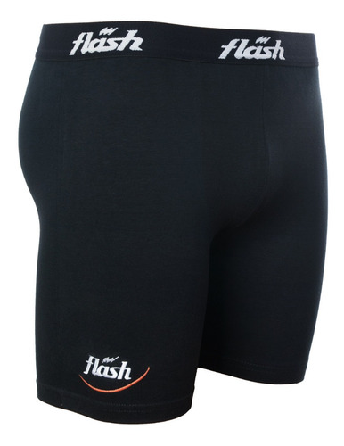 Calza Corta Algodón + Lycra Flash Running Deportiva Correr