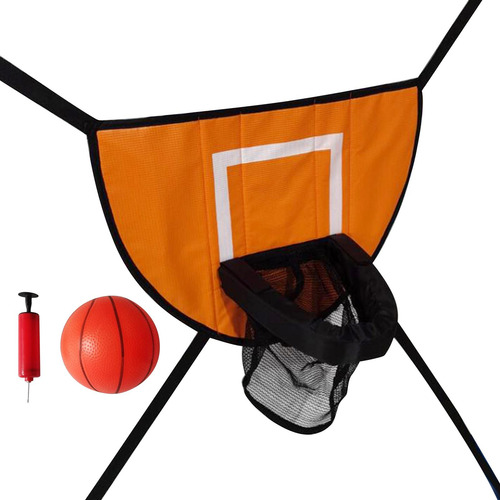 Trampolín Aro De Baloncesto Accesorios De Con Una Pelota