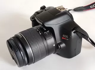 Camera Dslr Canon Eos Rebel T6 + Lente 18-55 + Bolsa