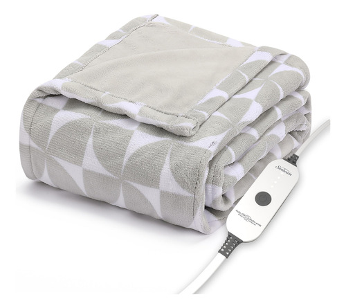 Manta Eléctrica Sunbeam Royal Luxe Microplush Con Calefacció