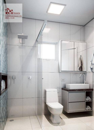 Imagem 5 de 8 de Cobertura Com 86 M² - 2 Dormitórios, 2 Vagas - À Venda - Vila Junqueira - Santo André/sp - Co0936