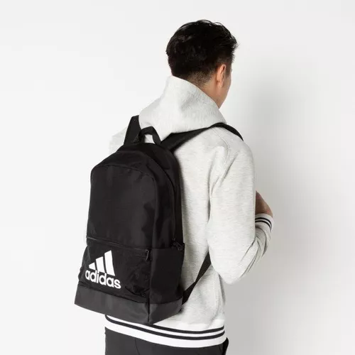 Mochila adidas Escolar Classic Bp Negro Logo 9008 Envío gratis