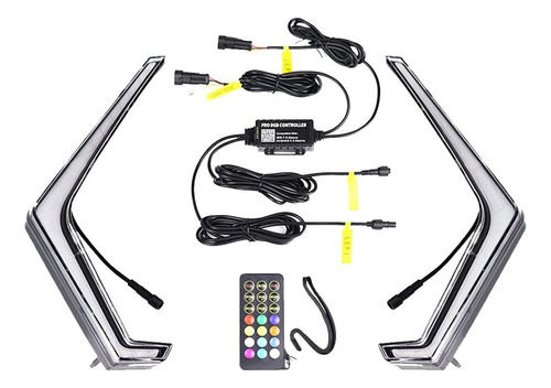 Kit De Luces Led Intermitentes Delanteras Para Poalris Rzr