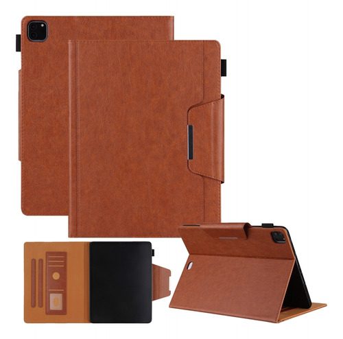 Funda De Piel Horizontal Para iPad Pro 12.9 2021/2020/2018