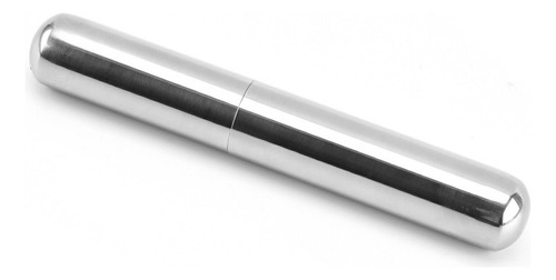 Estuche Metálico Portátil De Un Solo Tubo Para Cigarros