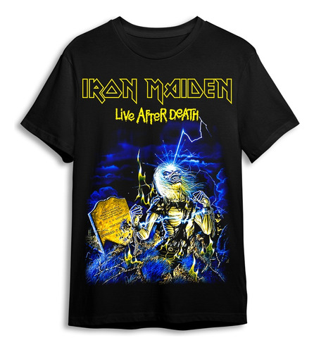 Polera Iron Maiden - Live After Death - Holy Shirt