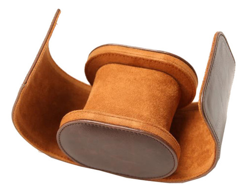 Reloj De Cuero Vintage Portátil Con Funda De Viaje Con 1 Ran