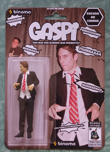 Gaspi / Youtuber / Muñeco /meme