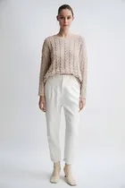 Comprar Sweater Tejido Amplio Ochos Chenille Modelo Amplio