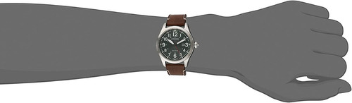 Imagen 7 de 9 de Reloj Citizen Eco-drive Hombre Bm6838-09x Verde Militar
