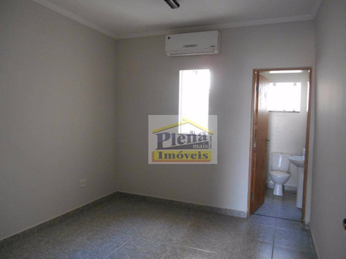 Salão Para Alugar Com Ar Condicionado E 30 M² - Centro - Sumaré/sp - Sl0556