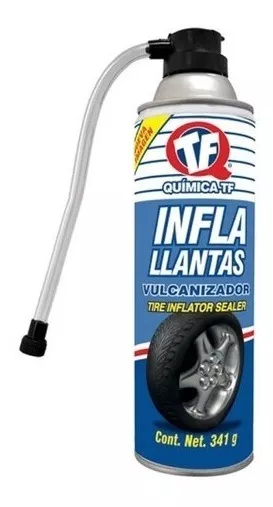 Reparador Llanta Parchador Infla Ponchaduras Tf