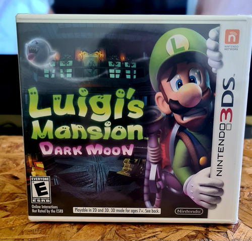 Luigis Mansión Dark Moon 3ds Nuevo/sellado (Usado)