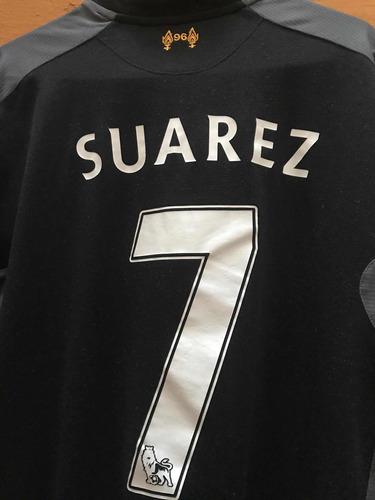 Camiseta Luis Suarez Liverpool 2013 Talle M 100% Original