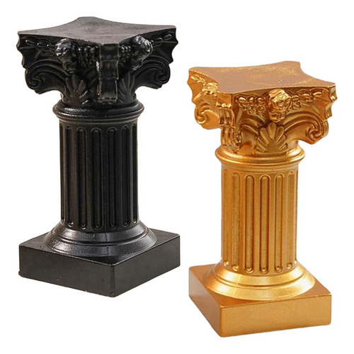 2 Piezas De Estatuas De Pilar Romano, Soportes De Pedestal,