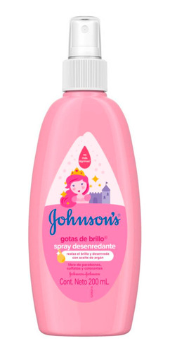 Spray Desenderante Gotas De Brillo 200ml Johnsons