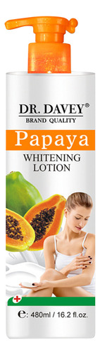 Jabón Limpiador De Papaya, Loción Corporal Hidratante, 480 G