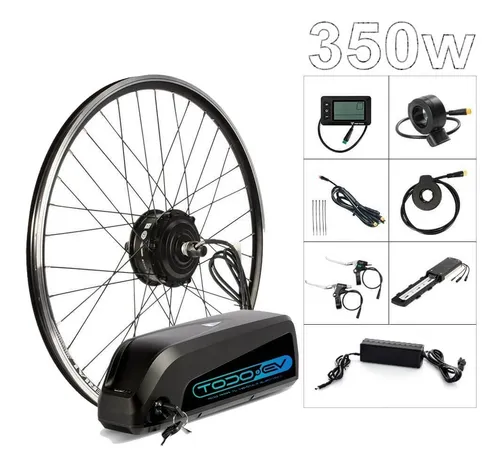 Kit Bicicleta Eléctrica Motor Ebike Completo 1 Listo Colocar