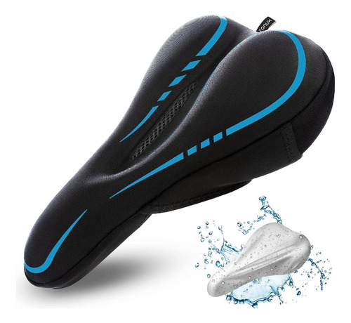 Asiento Bicicleta Cojin Funda Cobertor Silicona