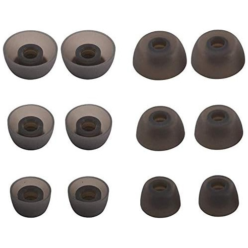 12 Pcs   De Puntas De Oído Gomas De Oído Tapones Auri...