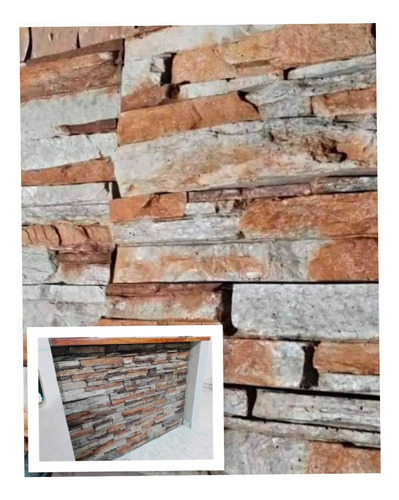 Revestimiento Símil Piedra.interior/exterior.revestar