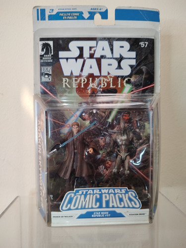 Star Wars Cómic Pack Anakin Skywalker Assasin Droid Variante