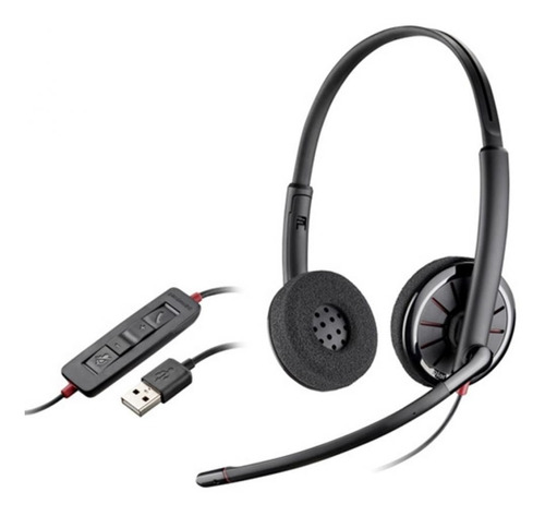 Audífonos De Diadema Plantronics Blackwire C320 - Seminuevos