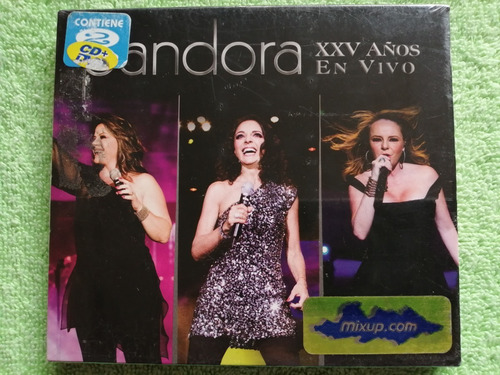 Eam Cd Doble + Dvd Pandora 25 Años En Vivo 2011 El Auditorio
