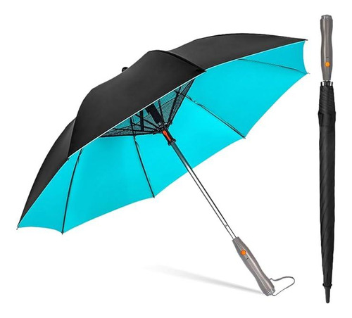 Paraguas Rociador Fan Mist 3 En 1 Con Protección Uv, 2025