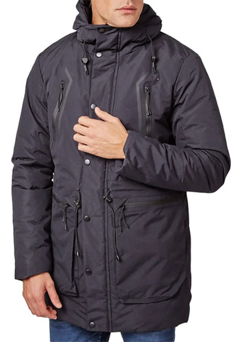 Campera Hombre Parka Impermeable Briganti Abrigada Termica