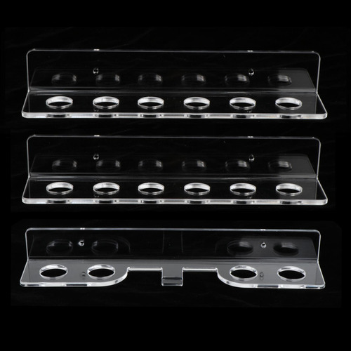 Soporte De Pared Para Guardar Tacos 3x 37cm Con Forma De U
