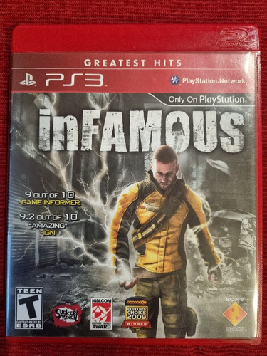 Juego Play 3 Ps3 Infamous Original Usado