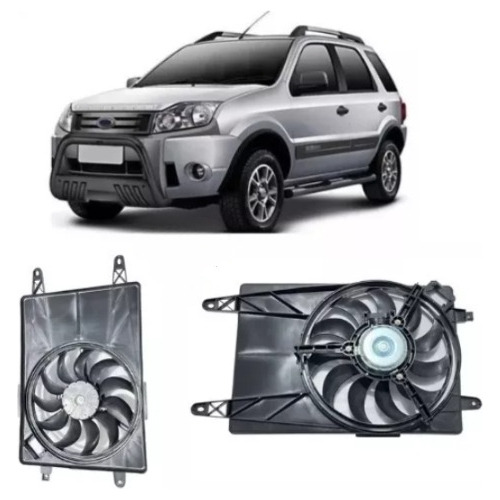 Electroventilador Ford Ecosport / Ford Fiesta Max Completo 